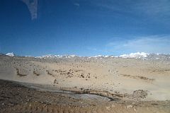 05 Jobo Rabzang, Lobuche Kang IIIE And Lobuche Kang Massif As Road leaves The Tingri Plain For The Pass To Mount Everest North Base Camp In Tibet.jpg